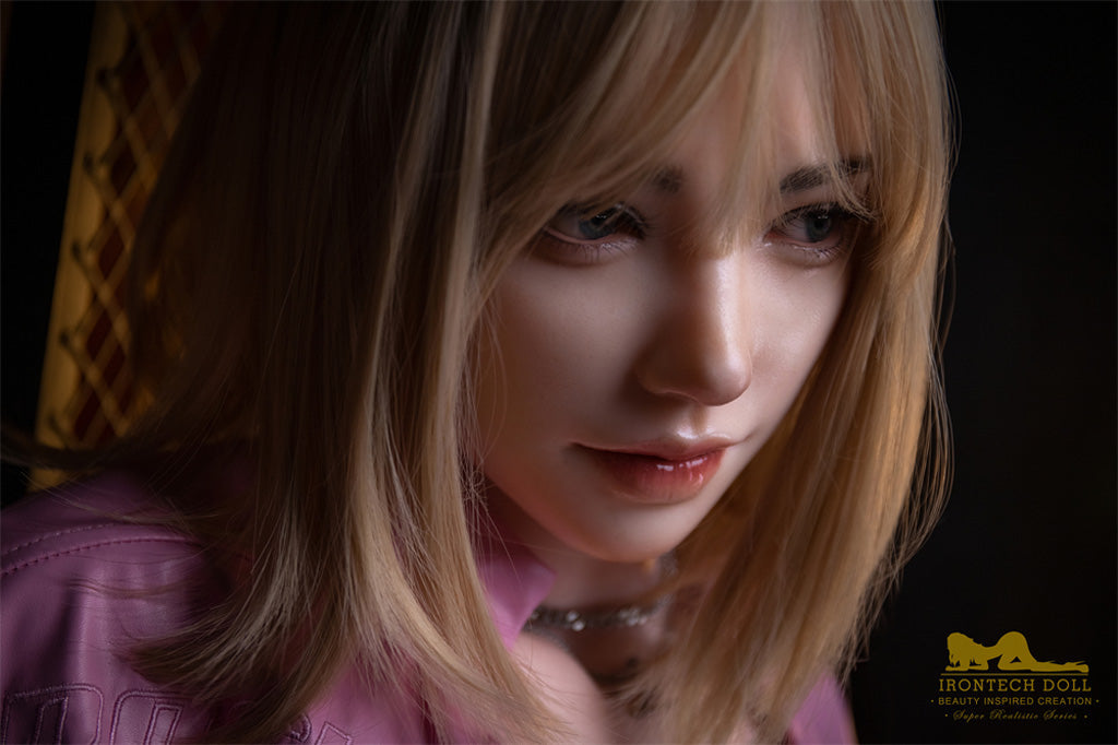 Teresa-169cm(5'54")C-cup Full Silicone Bob Jumpsuits Young Blonde Sex Doll - Irontech Doll