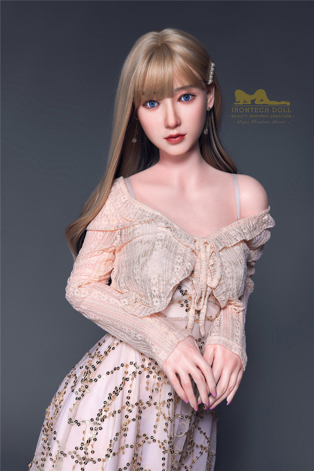 Candy -152cm(4'99") A-cup Full Silicone Sex Doll Japanese Cute Girl - Irontech Doll