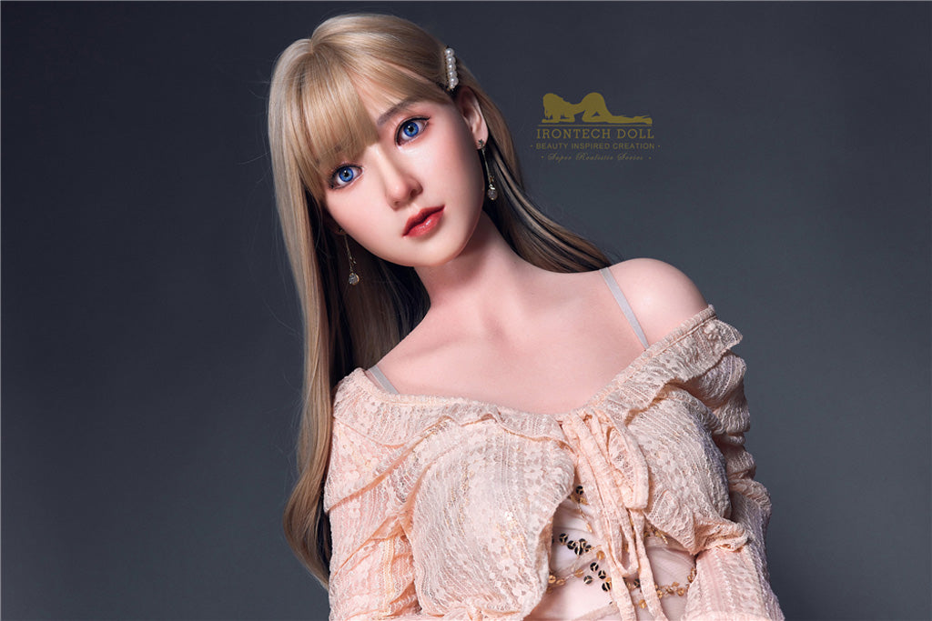 Candy -152cm(4'99") A-cup Full Silicone Sex Doll Japanese Cute Girl - Irontech Doll