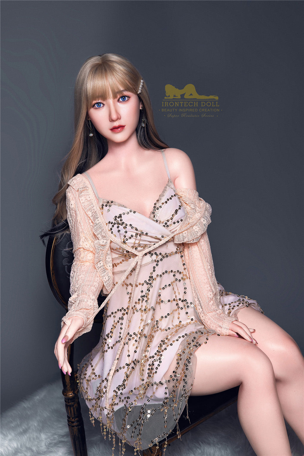 Candy -152cm(4'99") A-cup Full Silicone Sex Doll Japanese Cute Girl - Irontech Doll
