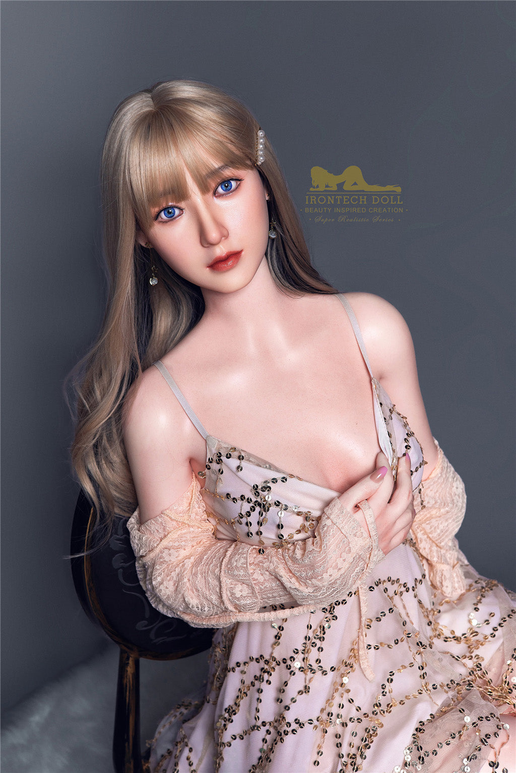 Candy -152cm(4'99") A-cup Full Silicone Sex Doll Japanese Cute Girl - Irontech Doll