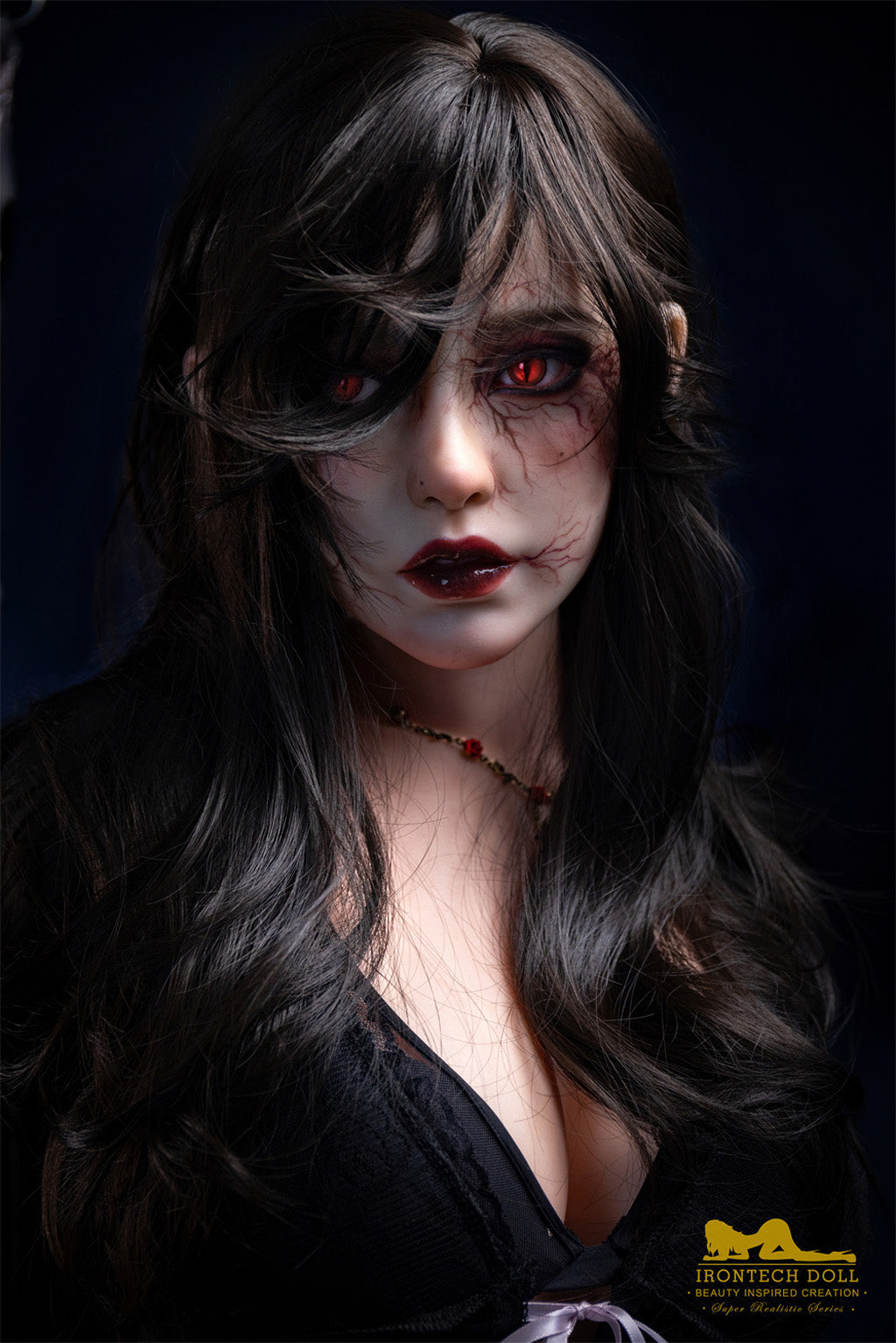 Brianna-167cm(5'48")D-cup Full Silicone Halloween Vampire Sex Doll - Irontech Doll