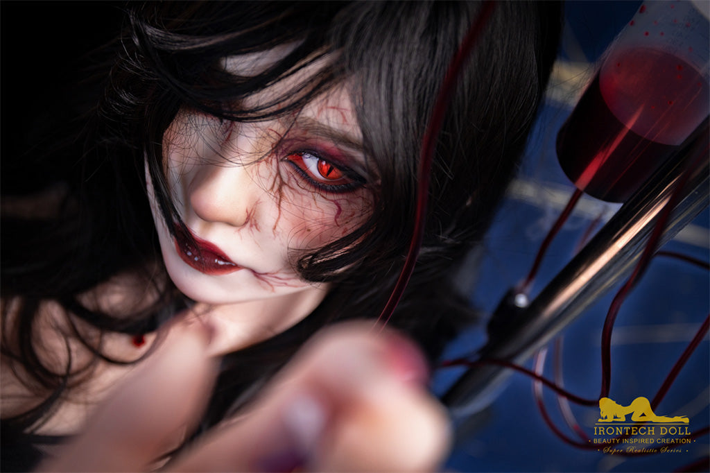 Brianna-167cm(5'48")D-cup Full Silicone Halloween Vampire Sex Doll - Irontech Doll