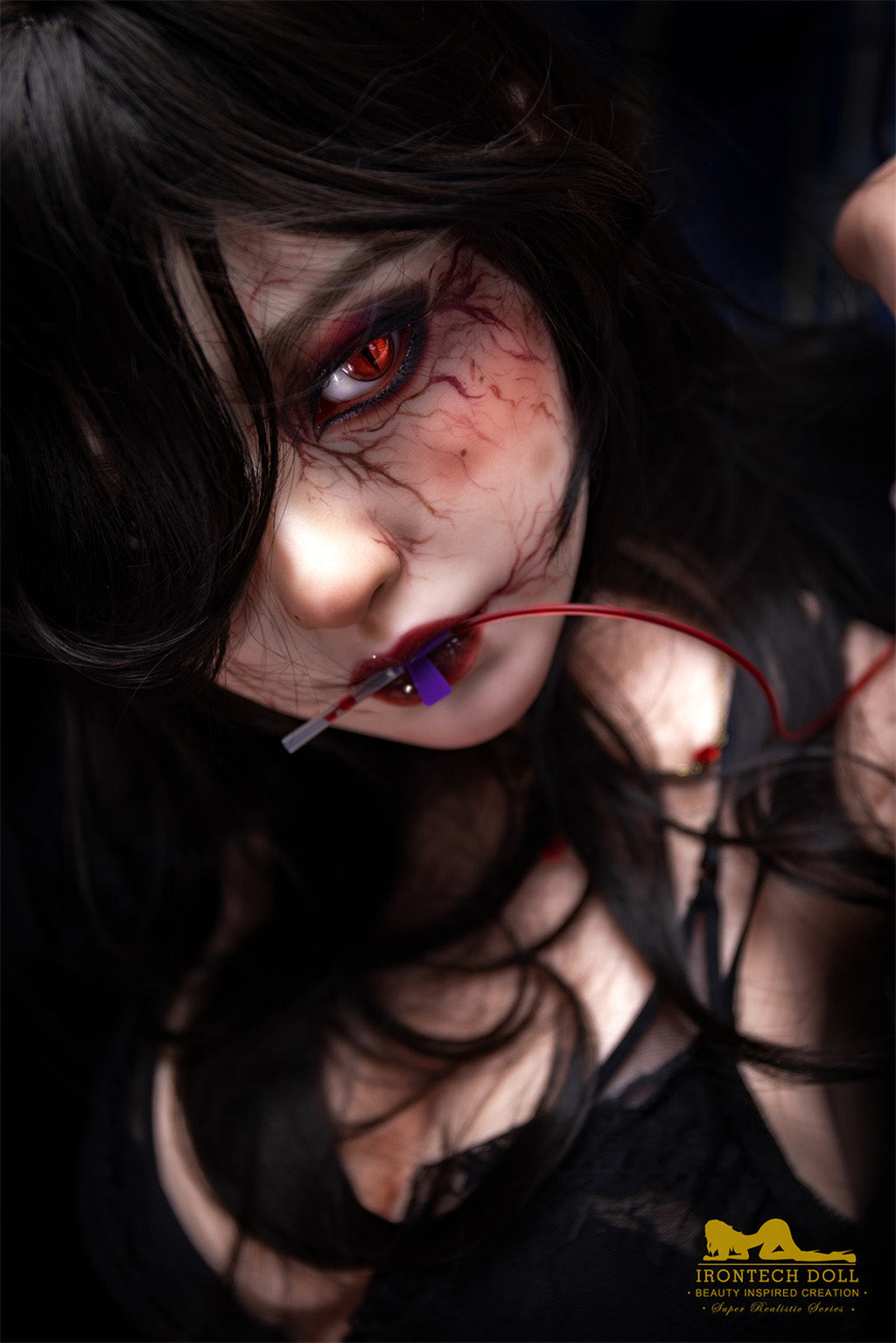 Brianna-167cm(5'48")D-cup Full Silicone Halloween Vampire Sex Doll - Irontech Doll