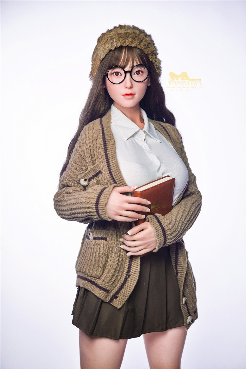 Miku-153cm(5'02") E-cup Full Silicone Sex Doll Intellectual Beauty - Irontech Doll
