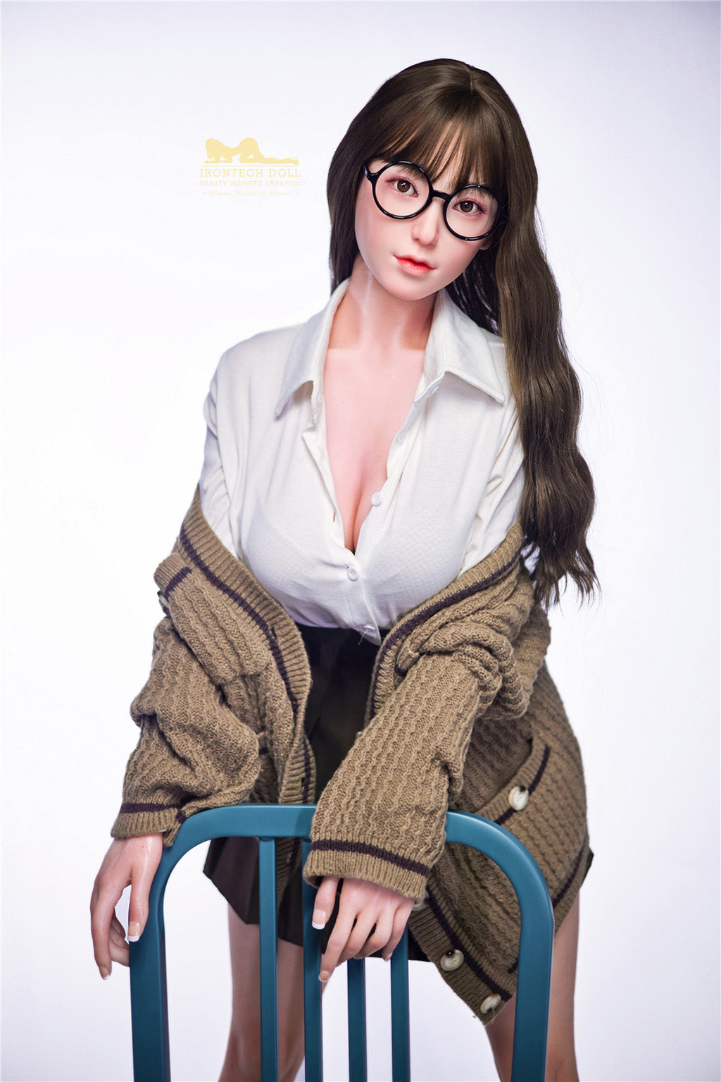 Miku-153cm(5'02") E-cup Full Silicone Sex Doll Intellectual Beauty - Irontech Doll