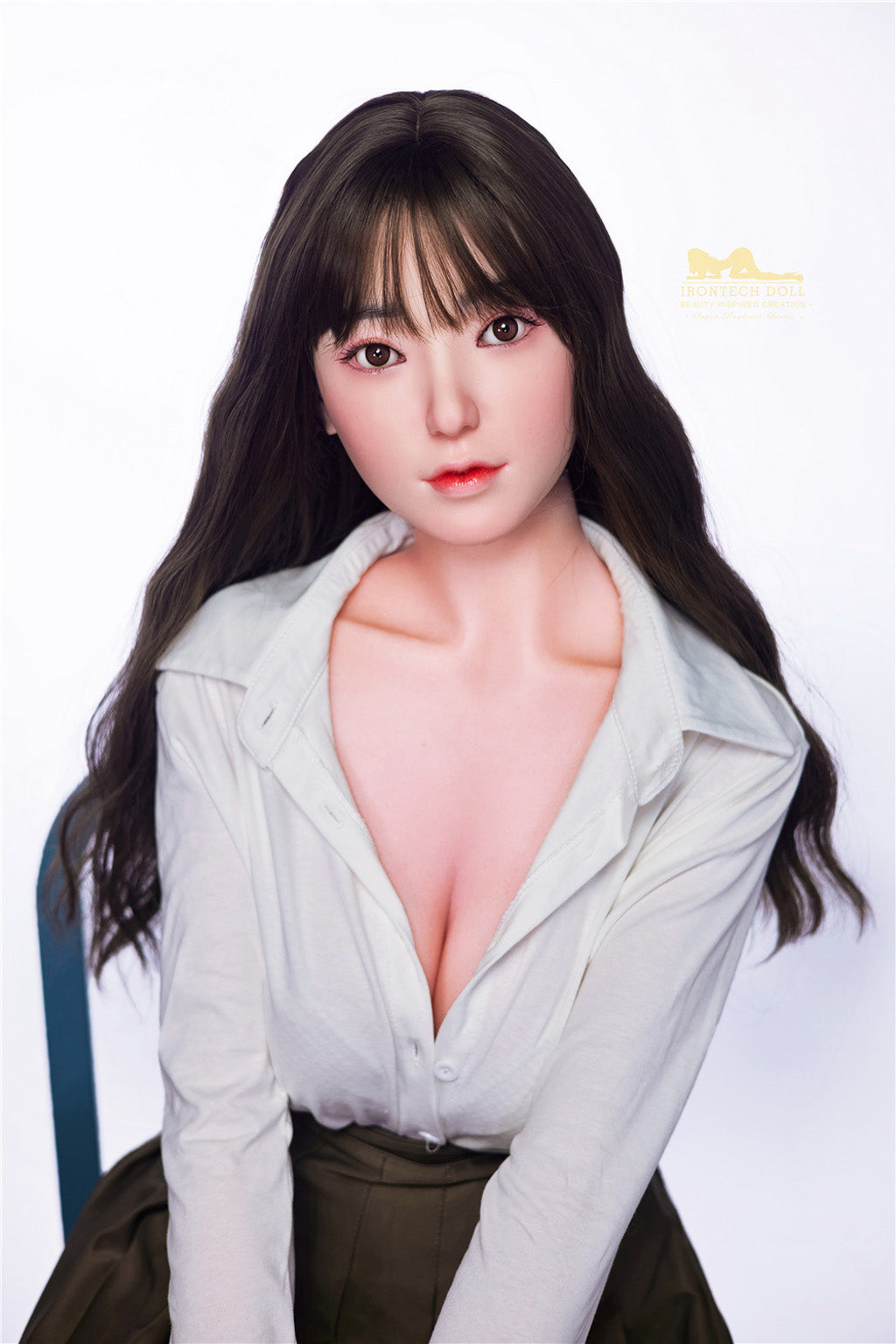 Miku-153cm(5'02") E-cup Full Silicone Sex Doll Intellectual Beauty - Irontech Doll