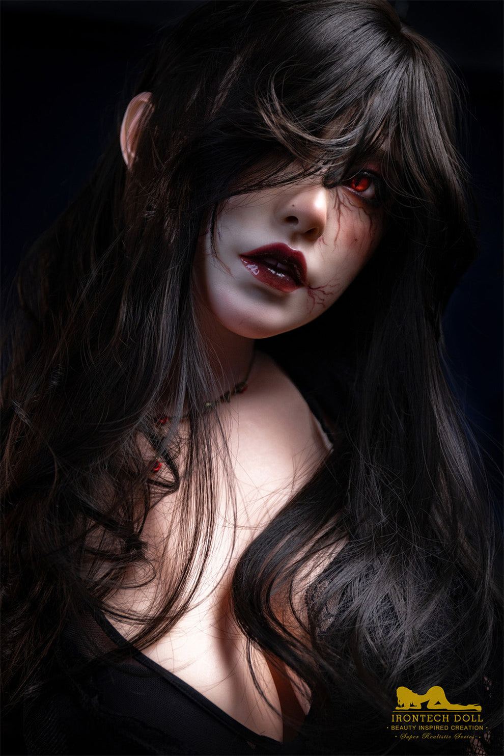 Brianna-167cm(5'48")D-cup Full Silicone Halloween Vampire Sex Doll - Irontech Doll