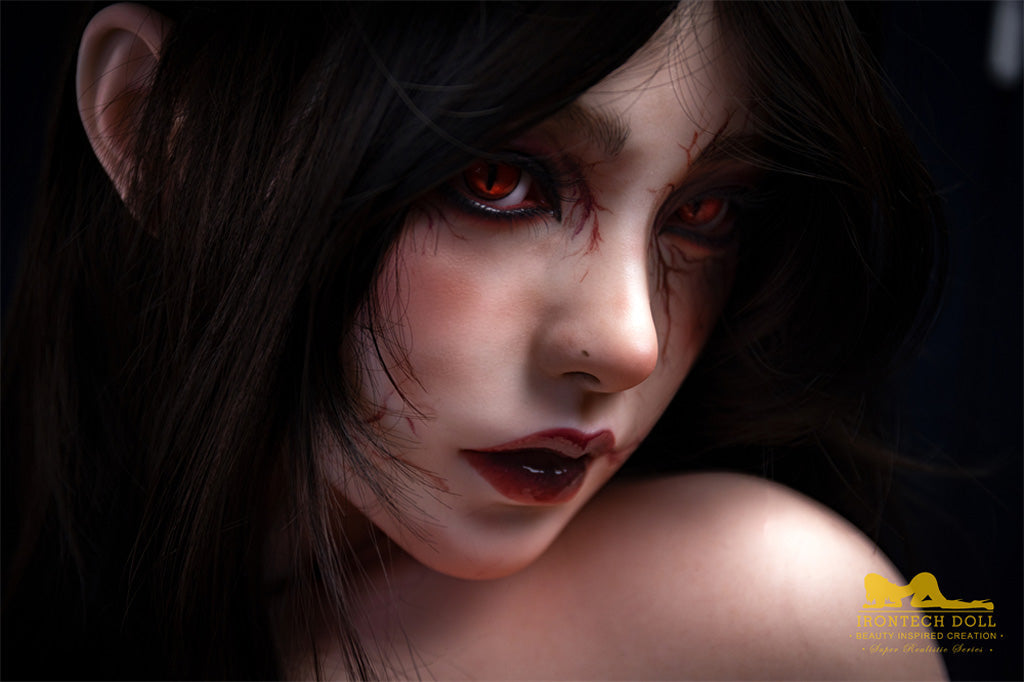Brianna-167cm(5'48")D-cup Full Silicone Halloween Vampire Sex Doll - Irontech Doll