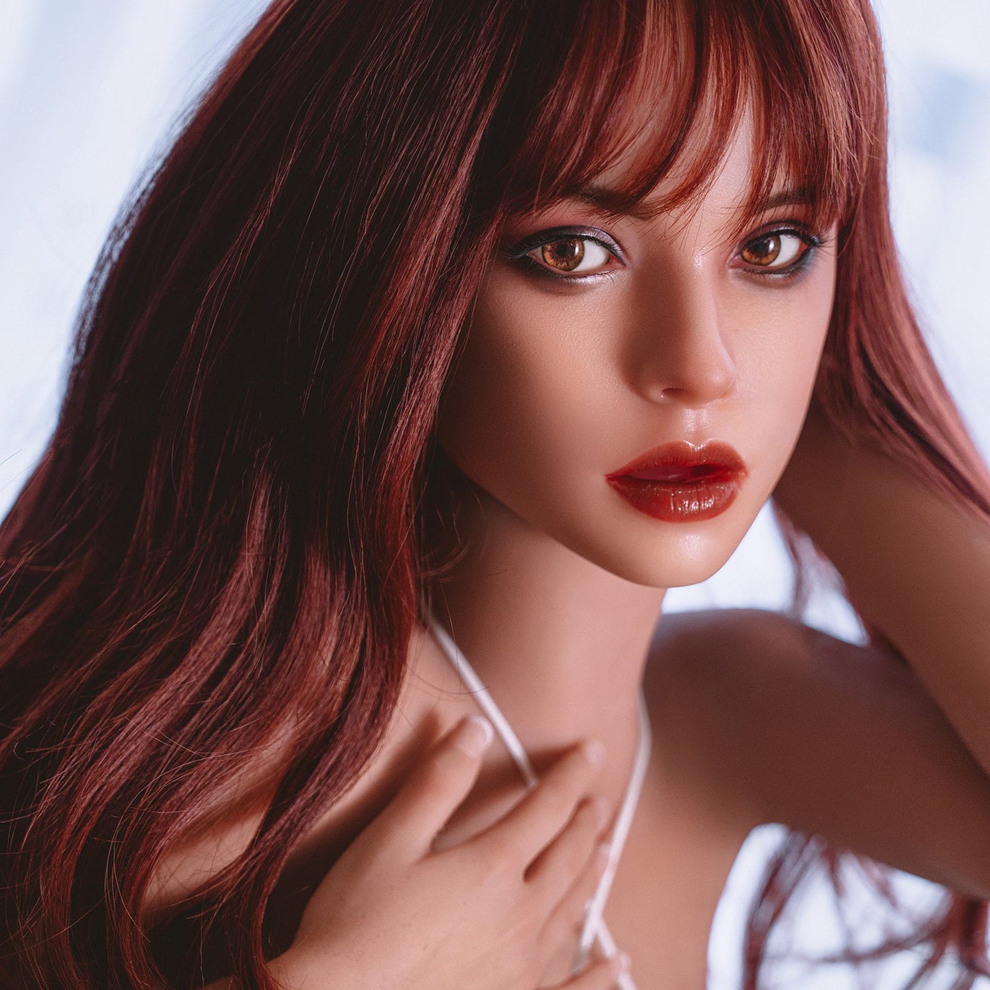 Emily- 164cm/5'38" D cup Full Silicone Sex Doll(Movable Jaw) - SY Doll