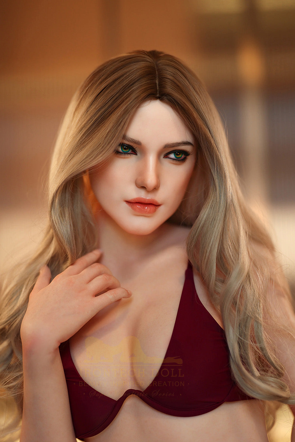 Iris-163cm(5'35")B-cup Full Silicone Hotel Blonde Sex Doll - Irontech Doll