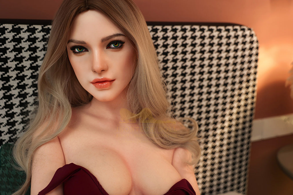 Iris-163cm(5'35")B-cup Full Silicone Hotel Blonde Sex Doll - Irontech Doll