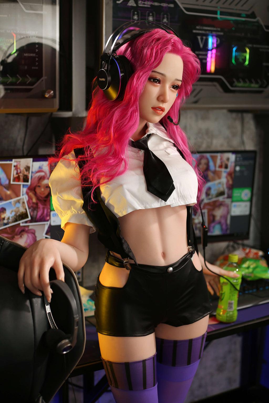 EMI (恵美)- Silicone Head Sex Doll-AiMi Doll