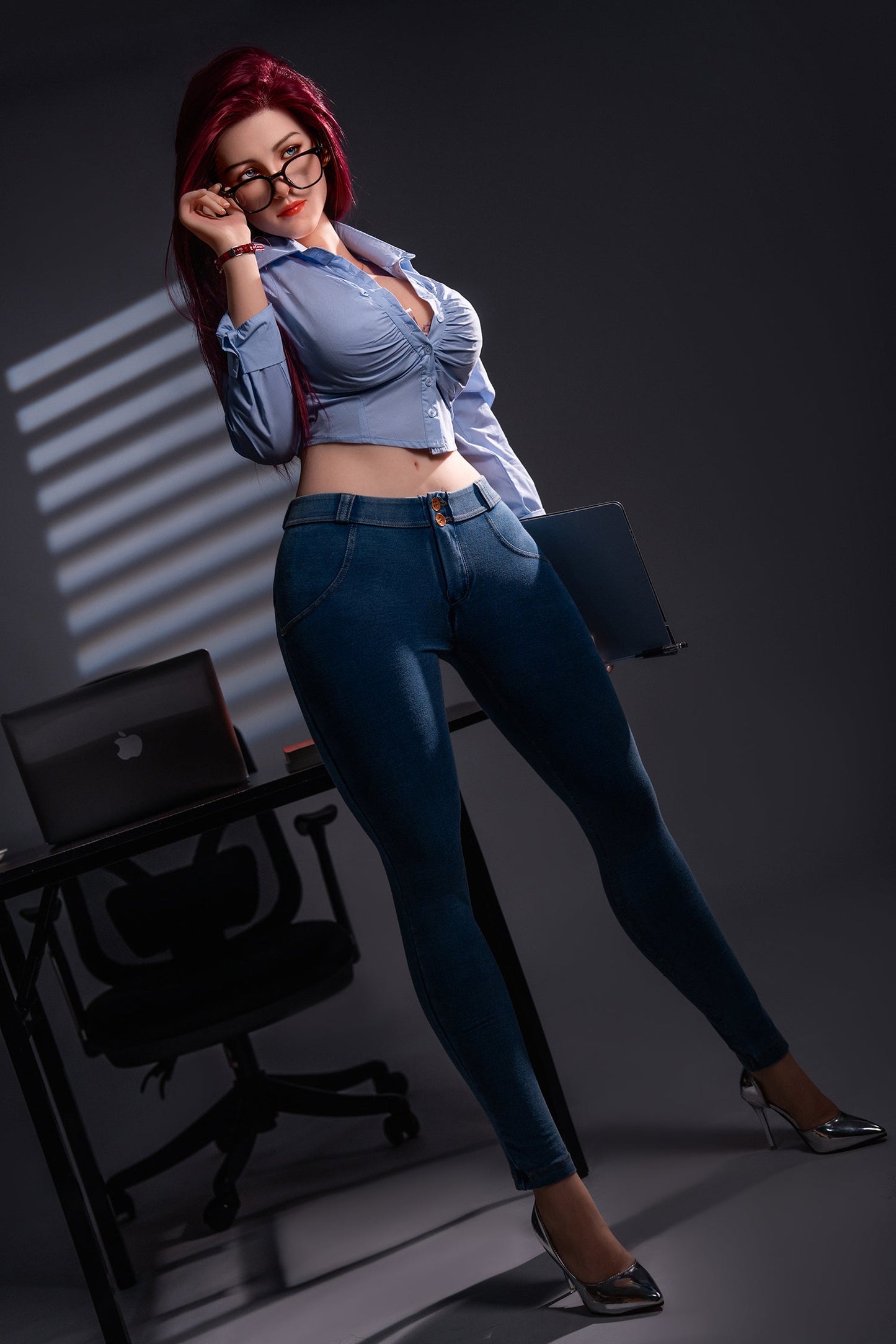 Marina - 169cm/5'54" D cup Silicone Head+TPE Body Sex Doll - SY Doll