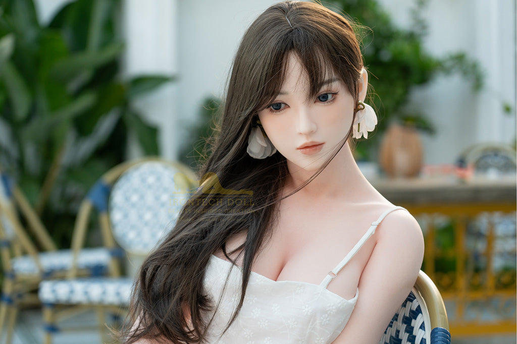 Zilia-166cm(5'45") D-cup Full Silicone Summer Innocent Fair Sex Doll - Irontech Doll
