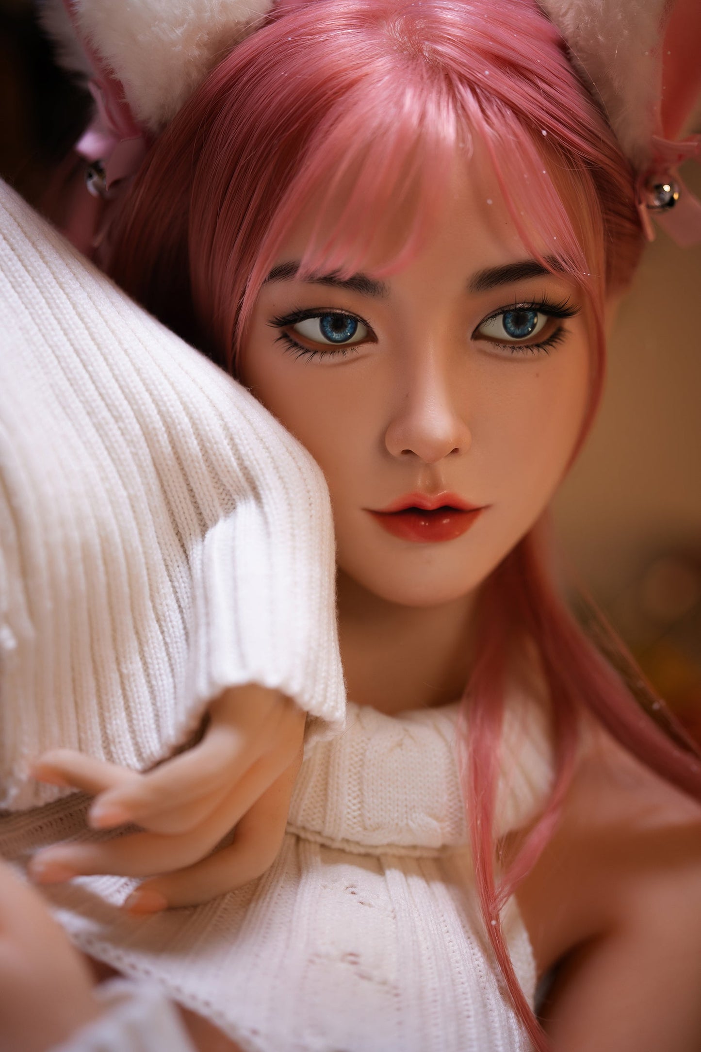 Tess - 160cm/5'24" C cup Silicone Head+Tpe body Sex Doll - SY Doll