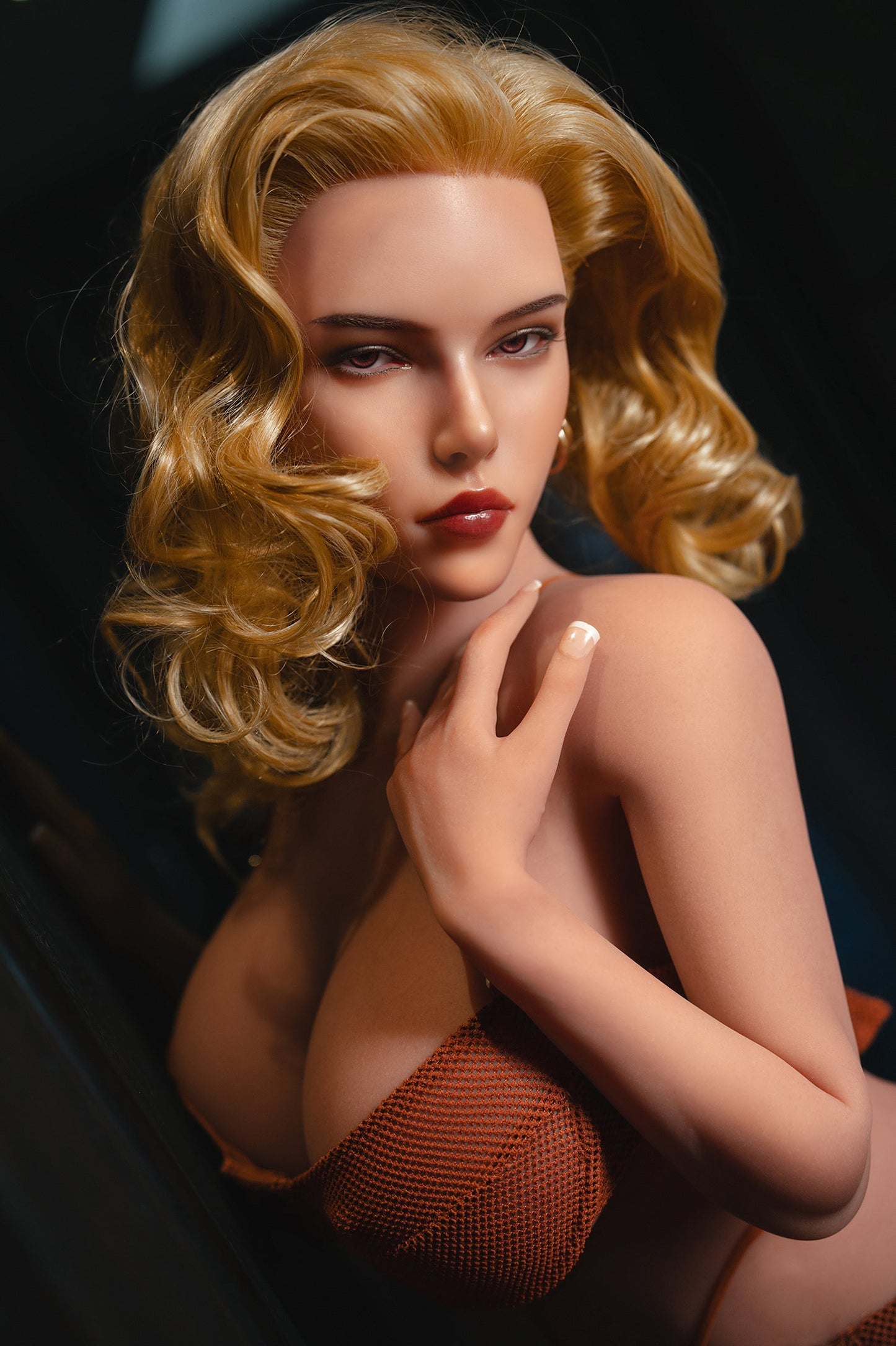 Coral- 162cm/5'31" F cup Silicone Head+TPE Body Sex Doll - SY Doll