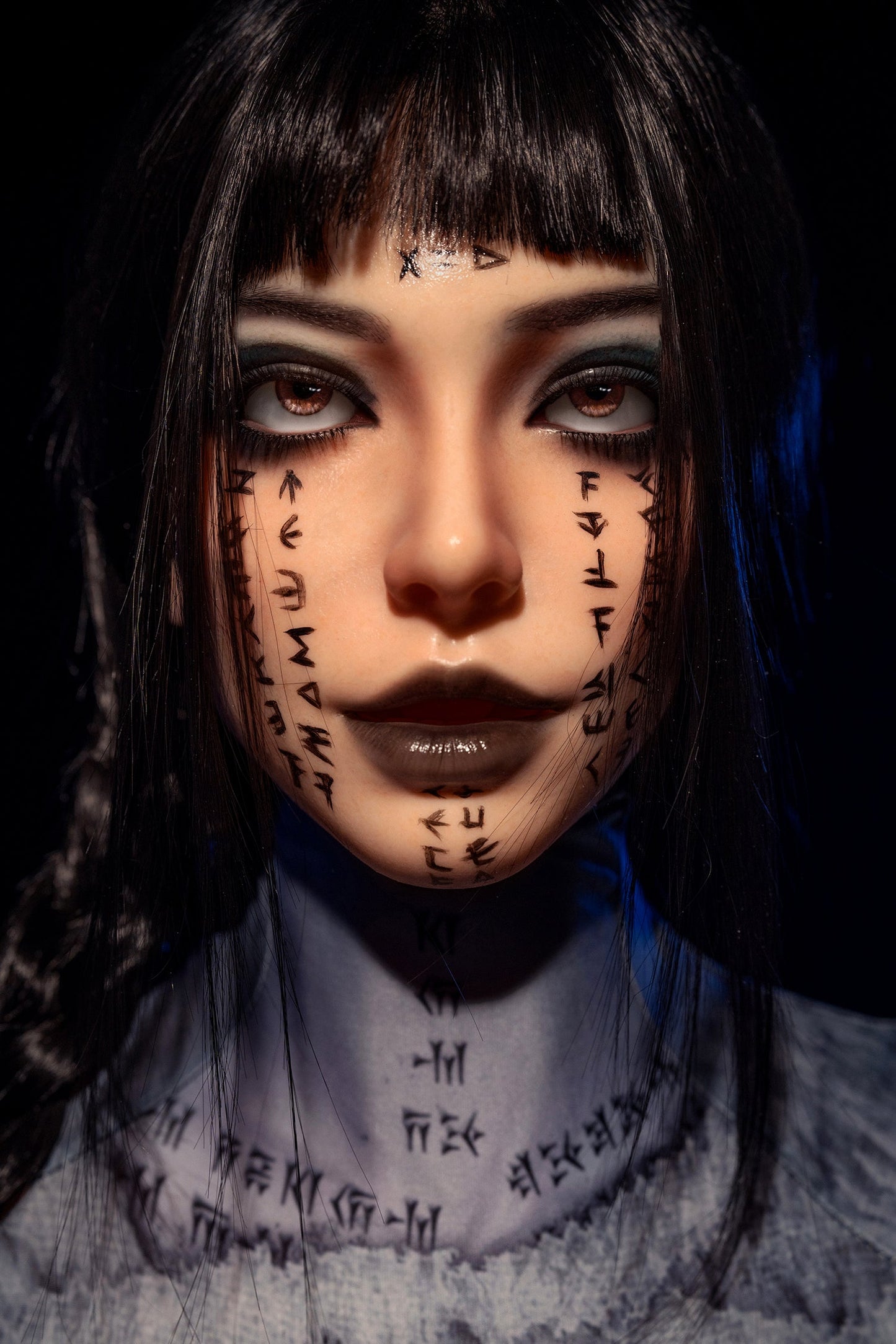 Jasmine - 166cm/5'44" C cup Silicone Head+TPE Body Sex Doll(Movable Jaw)- SY Doll