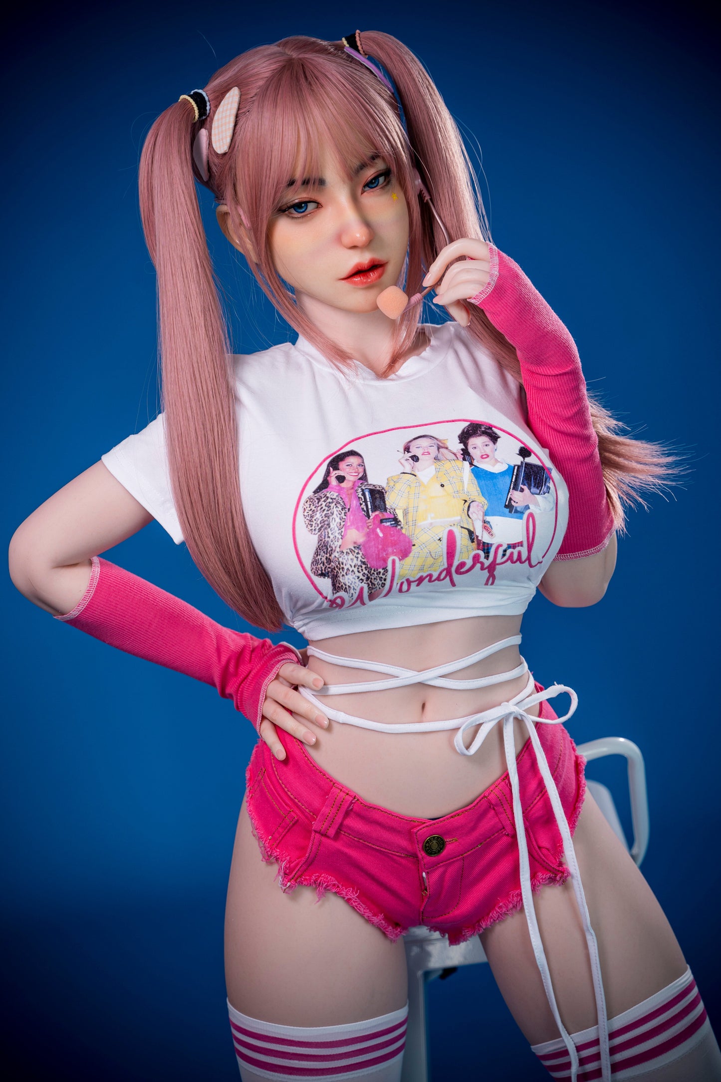 Evelyn - 163cm/5'34" D cup Full Silicone Sex Doll(Movable Jaw Head) - SY Doll