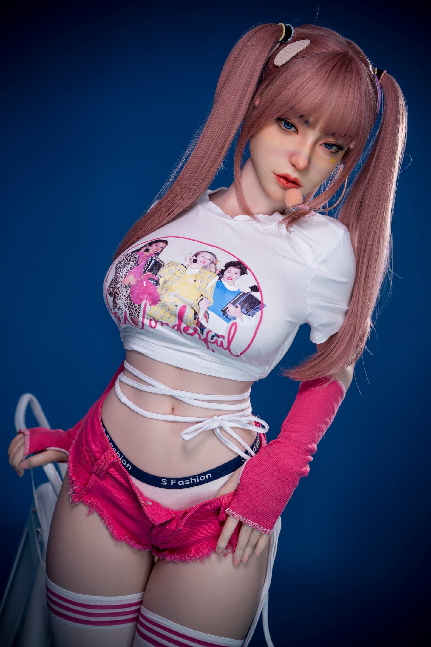 Evelyn - 163cm/5'34" D cup Full Silicone Sex Doll(Movable Jaw Head) - SY Doll