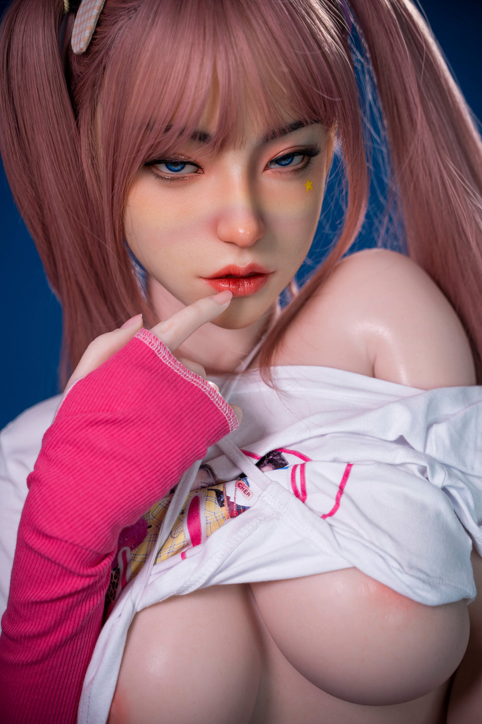 Evelyn - 163cm/5'34" D cup Full Silicone Sex Doll(Movable Jaw Head) - SY Doll
