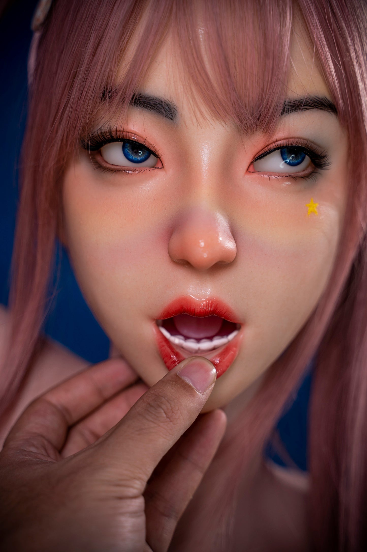 Evelyn - 163cm/5'34" D cup Full Silicone Sex Doll(Movable Jaw Head) - SY Doll