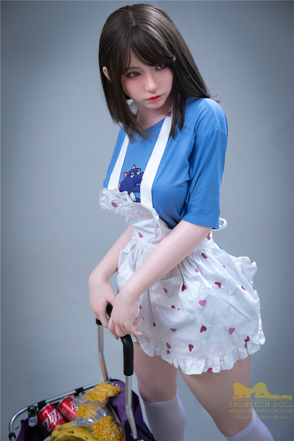 Suki-164cm(5'38")E-cup Full Silicone Japanese Cosplay Student Sex Doll - Irontech Doll
