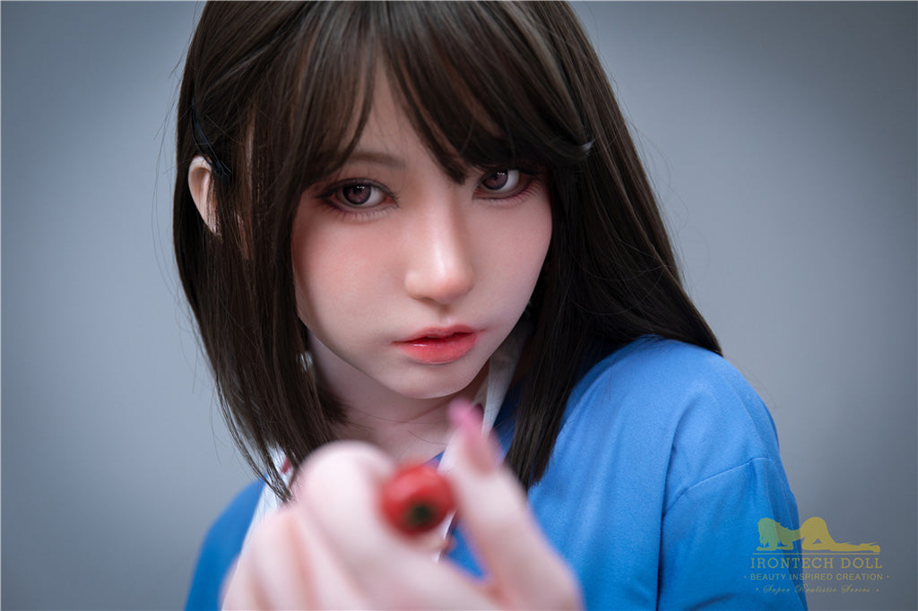 Suki-164cm(5'38")E-cup Full Silicone Japanese Cosplay Student Sex Doll - Irontech Doll