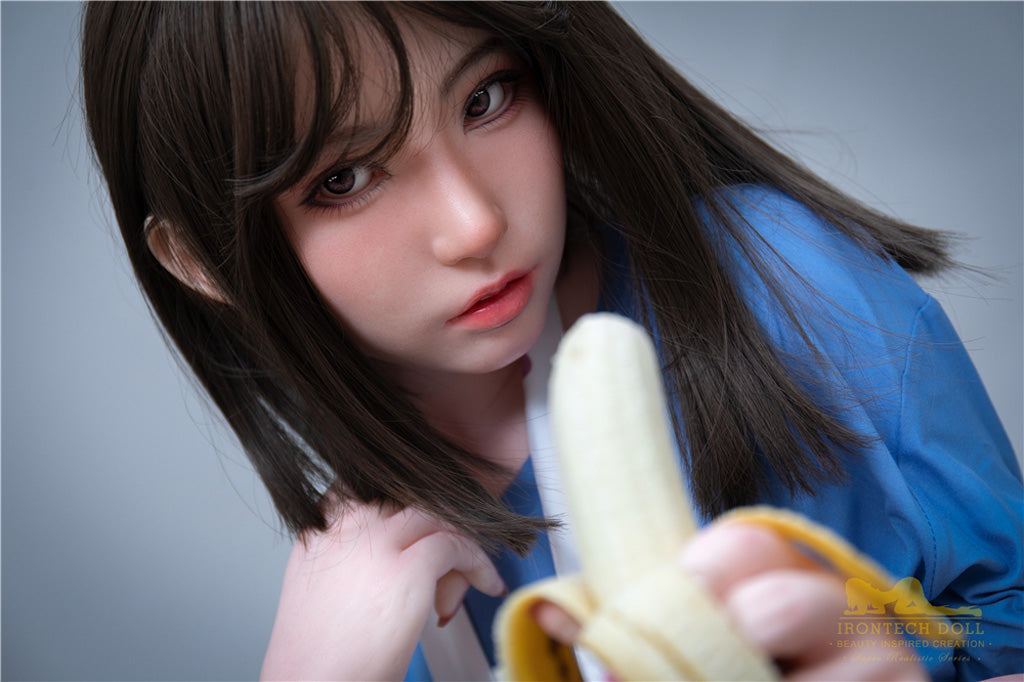 Suki-164cm(5'38")E-cup Full Silicone Japanese Cosplay Student Sex Doll - Irontech Doll