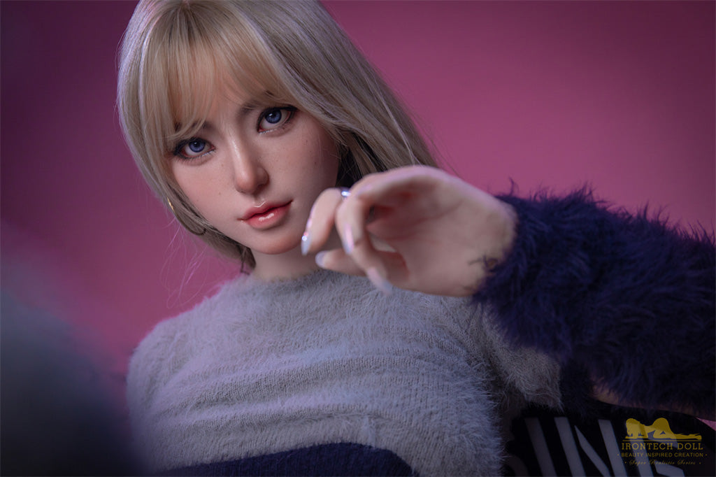 Miku-164cm(5'38")E-cup Full Silicone Japanese Cosplay Cute Girl Sex Doll - Irontech Doll