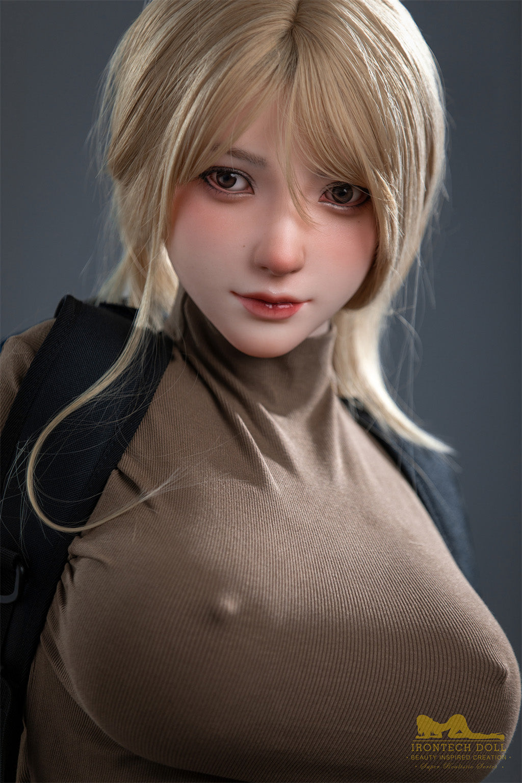 Amy-165cm(5'41")F-cup Full Silicone Mega Breasts Outdorr Hiking Sex Doll in stock- Irontech Doll