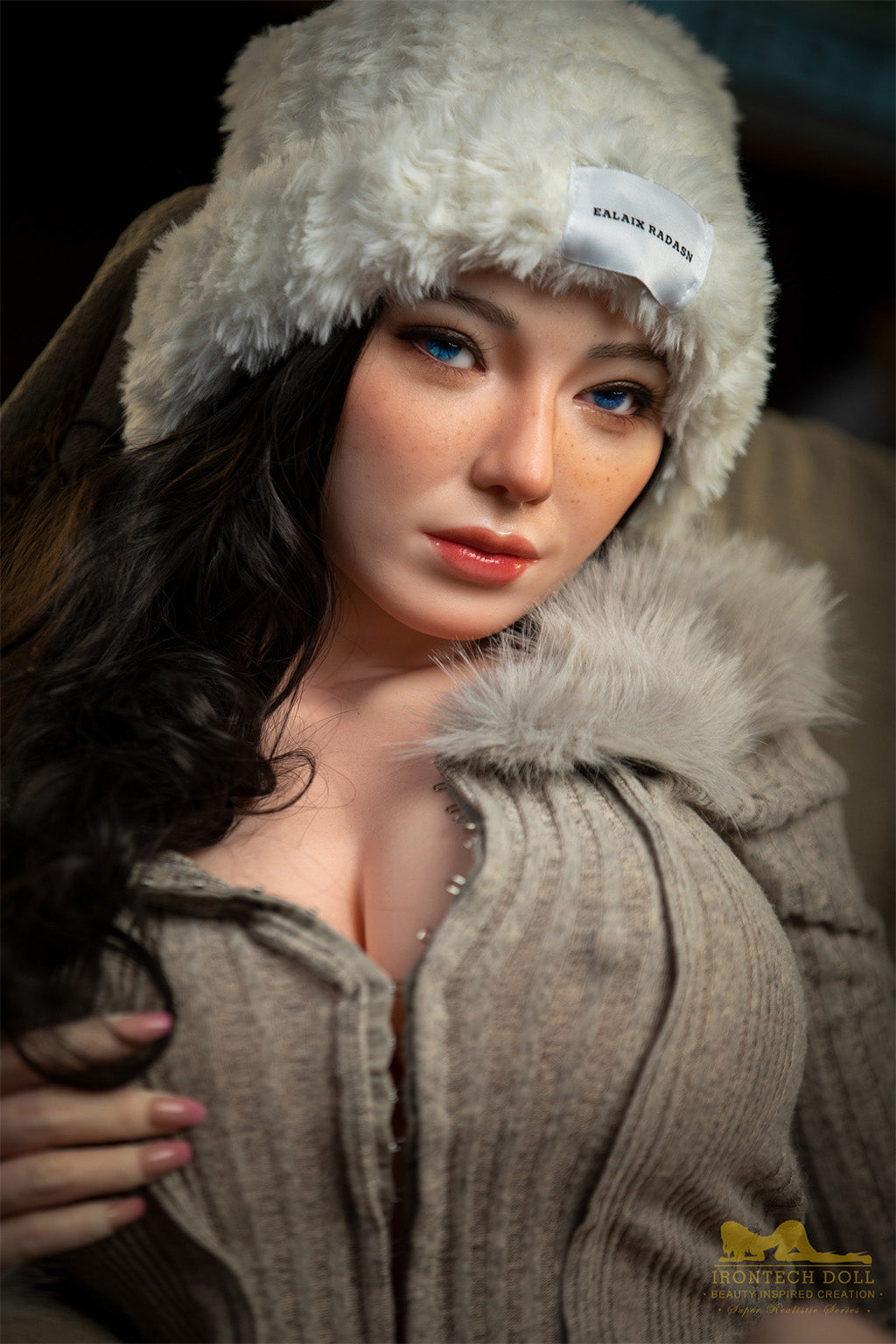 Maria-165cm(5'41")F-cup Full Silicone Asain Mega Breasts Aritist Sex Doll - Irontech Doll