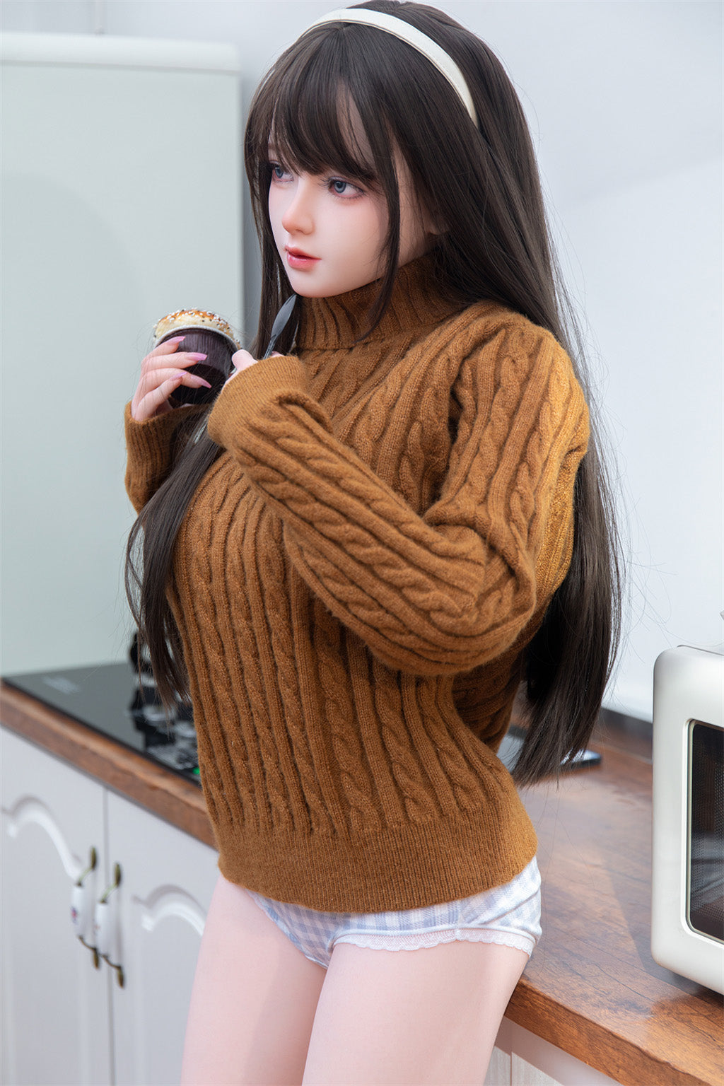 Xiaying(夏莹)-148cm(4'86") D-cup Full Silicone Sex Doll Soft Body - Irontech Doll