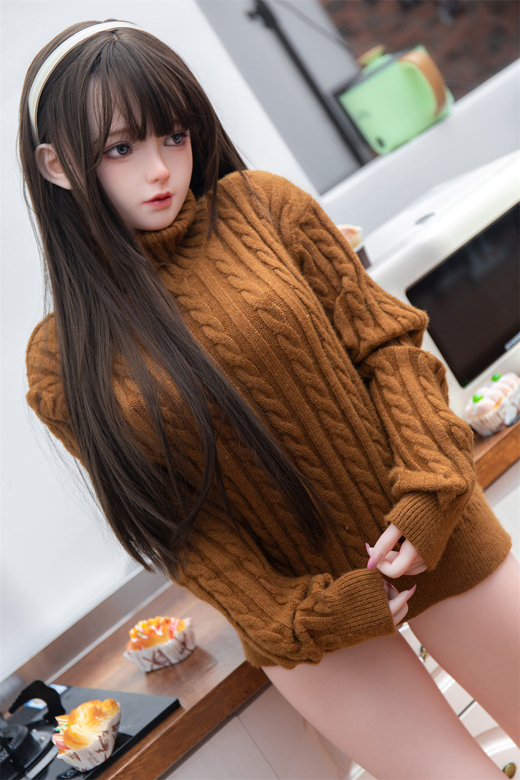 Xiaying(夏莹)-148cm(4'86") D-cup Full Silicone Sex Doll Soft Body - Irontech Doll