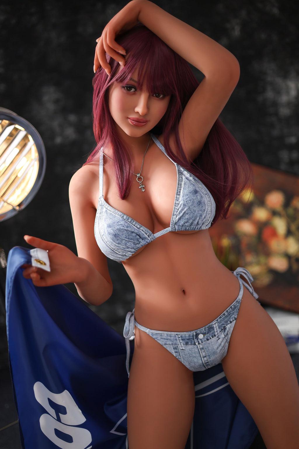 Lesley-Silicone Head Sex Doll-AiMi Doll