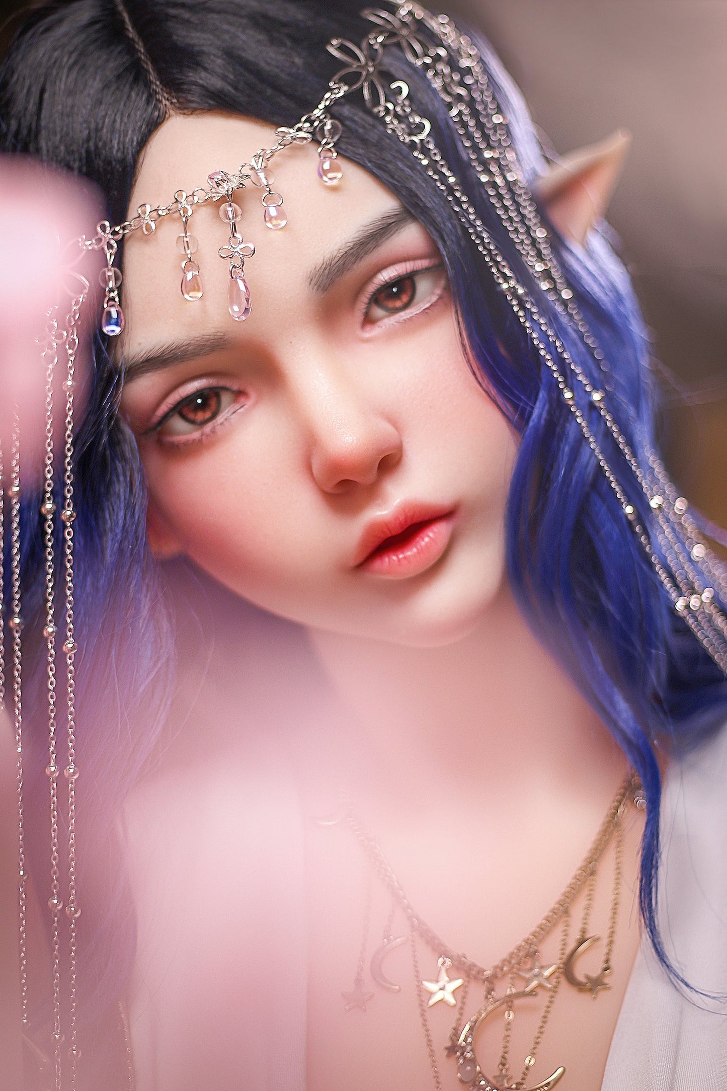 Lisa -160cm/5'24" B cup Silicone Head+TPE Body Sex Doll (Movable Jaw)- SY Doll
