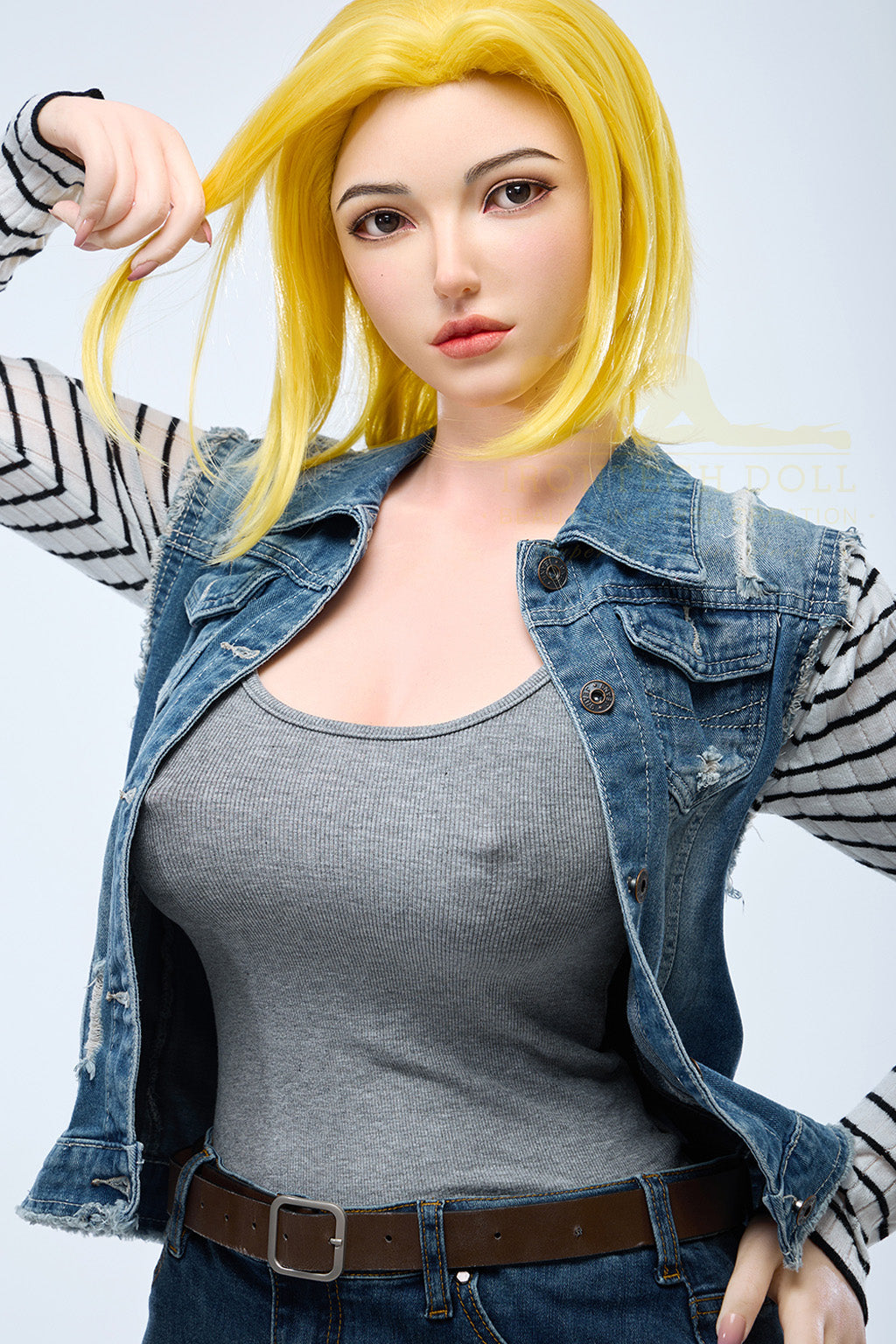 Clara-159cm(5'22")E-cup Full Silicone Sex Doll- Irontech Doll
