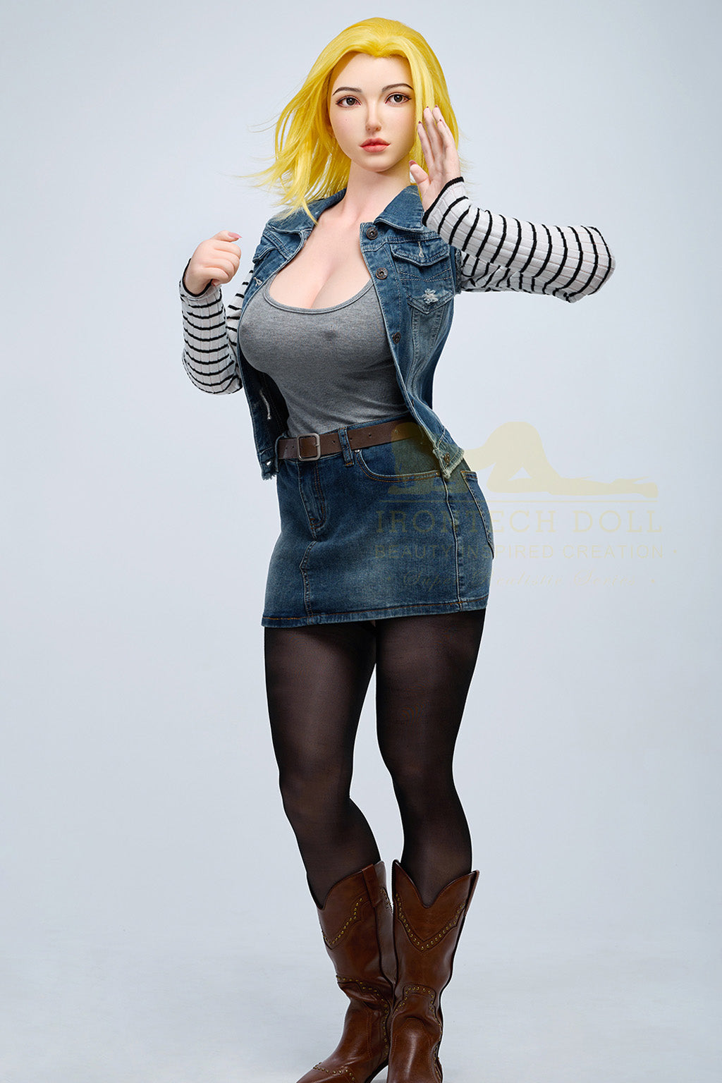 Clara-159cm(5'22")E-cup Full Silicone Sex Doll- Irontech Doll