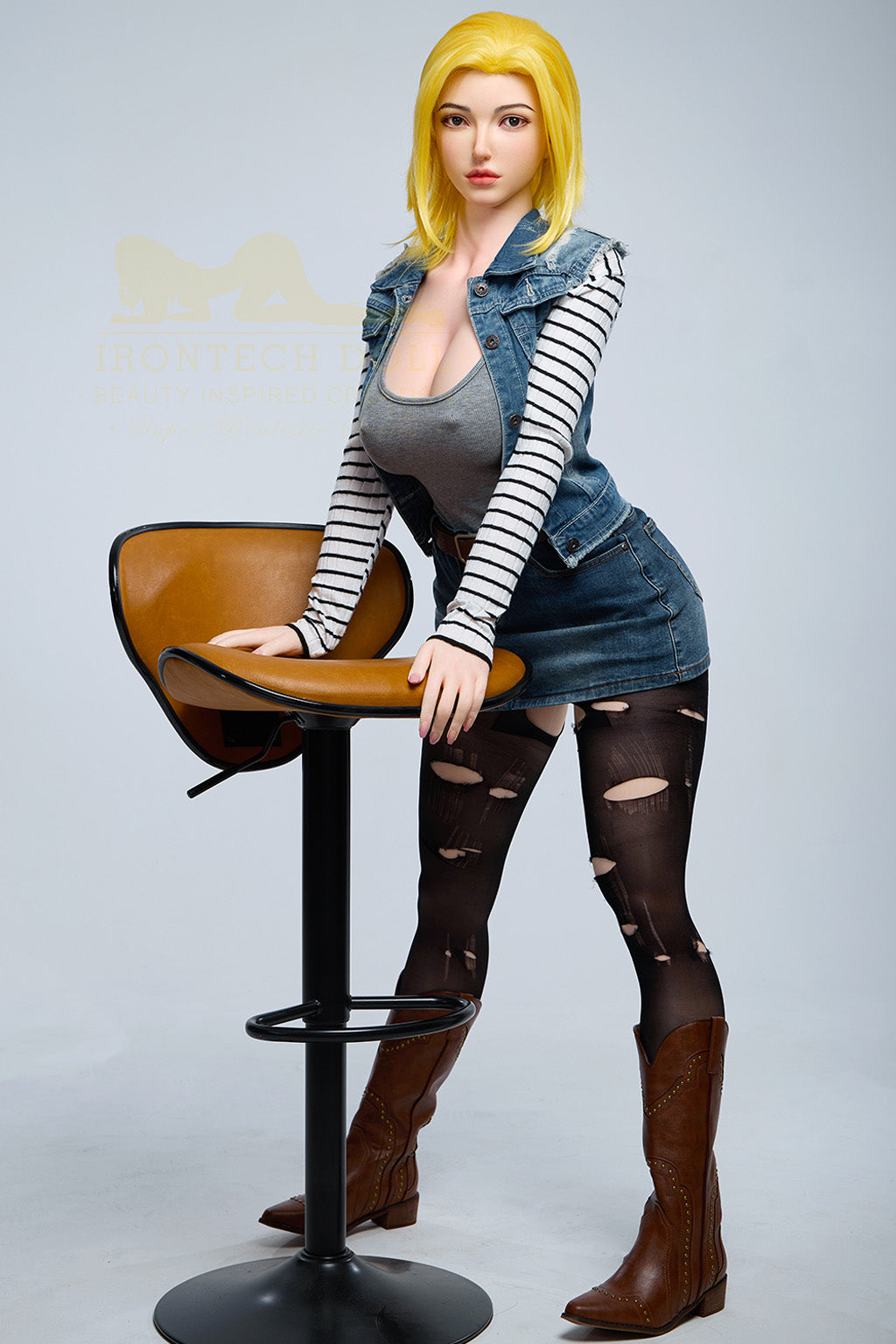 Clara-159cm(5'22")E-cup Full Silicone Sex Doll- Irontech Doll