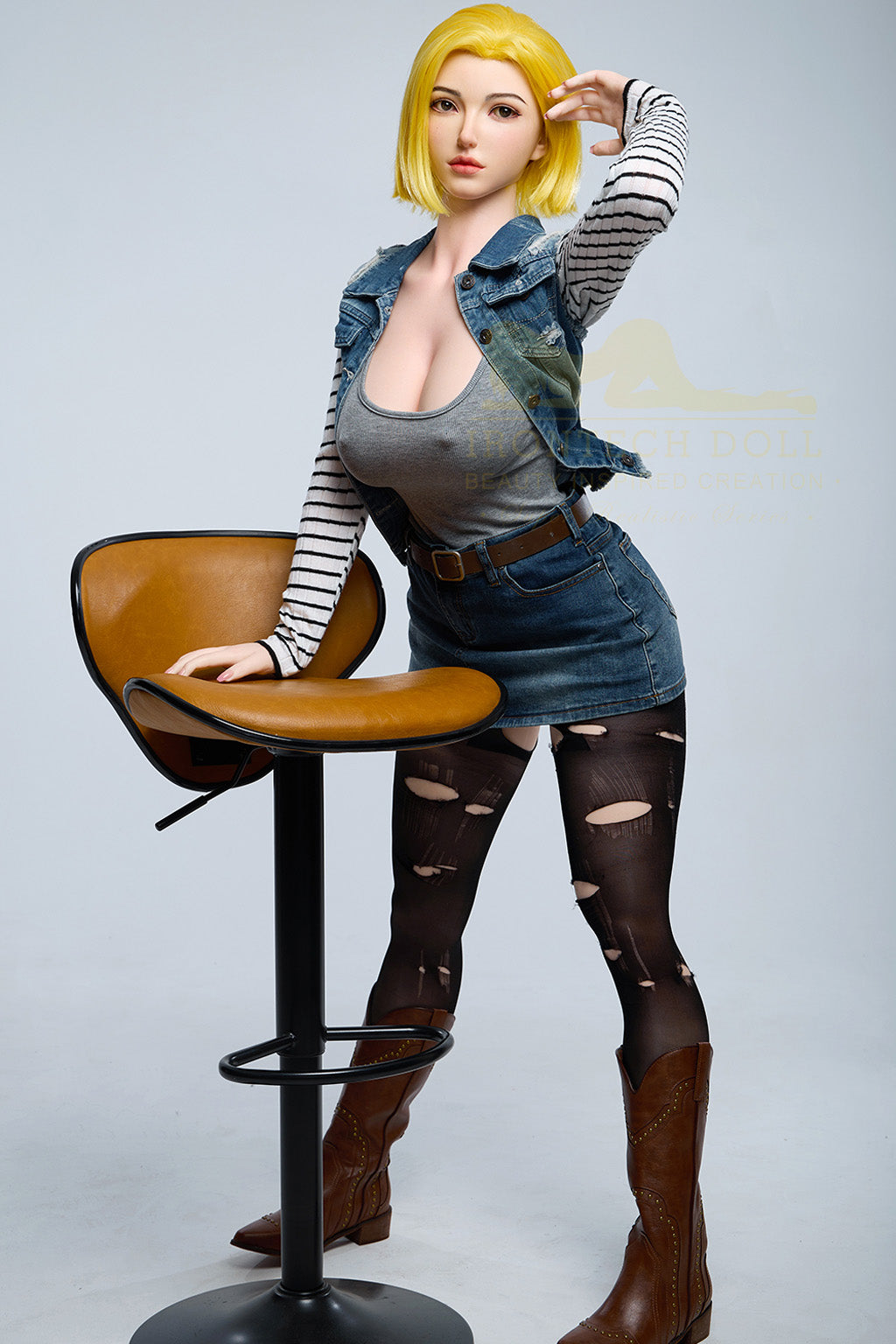 Clara-159cm(5'22")E-cup Full Silicone Sex Doll- Irontech Doll