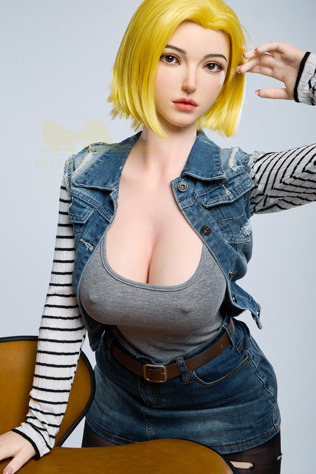 Clara-159cm(5'22")E-cup Full Silicone Sex Doll- Irontech Doll