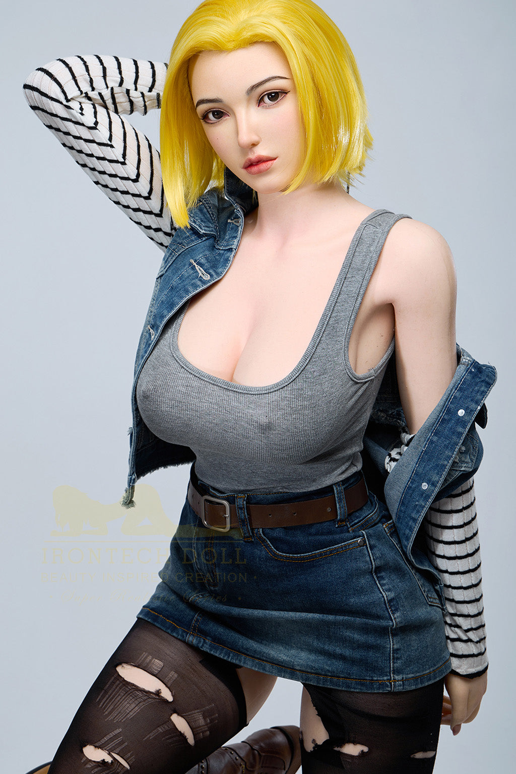 Clara-159cm(5'22")E-cup Full Silicone Sex Doll- Irontech Doll