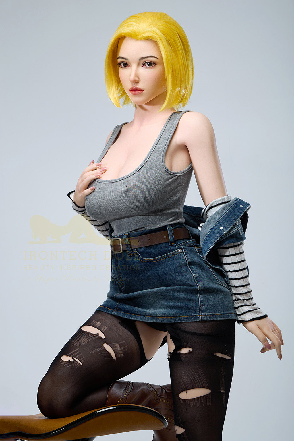 Clara-159cm(5'22")E-cup Full Silicone Sex Doll- Irontech Doll