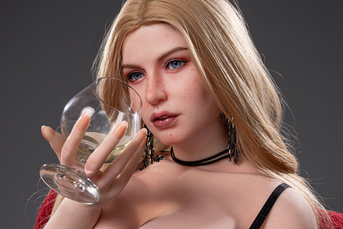 Lillian-Silicone Head Sex Doll with ROS Option-AiMi Doll