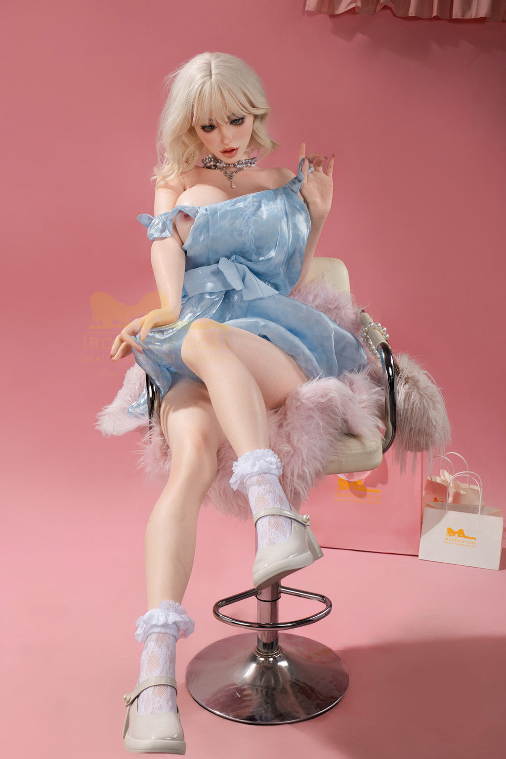Vanessa-158BA(5'18") G-cup Full Silicone Fashion Queen Sex Doll- Irontech Doll