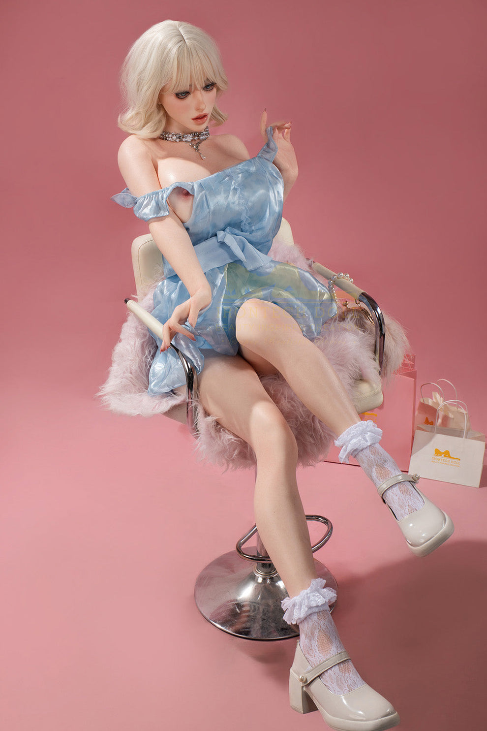 Vanessa-158BA(5'18") G-cup Full Silicone Fashion Queen Sex Doll- Irontech Doll