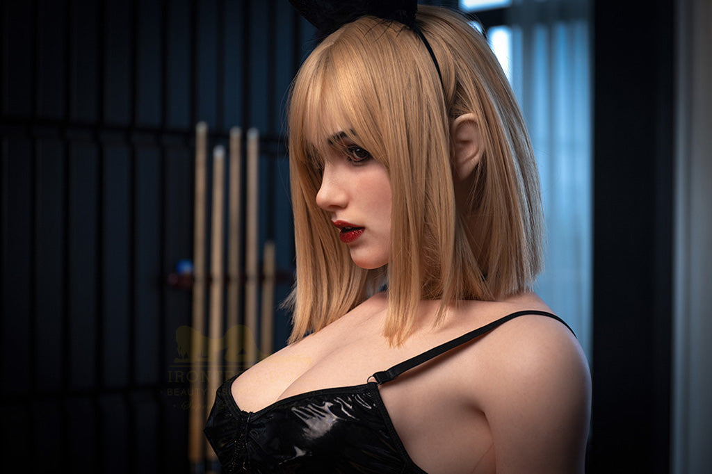 Sherry-169cm(5'54")C-cup Full Silicone Bob Bunny Snooker Blonde Sex Doll - Irontech Doll