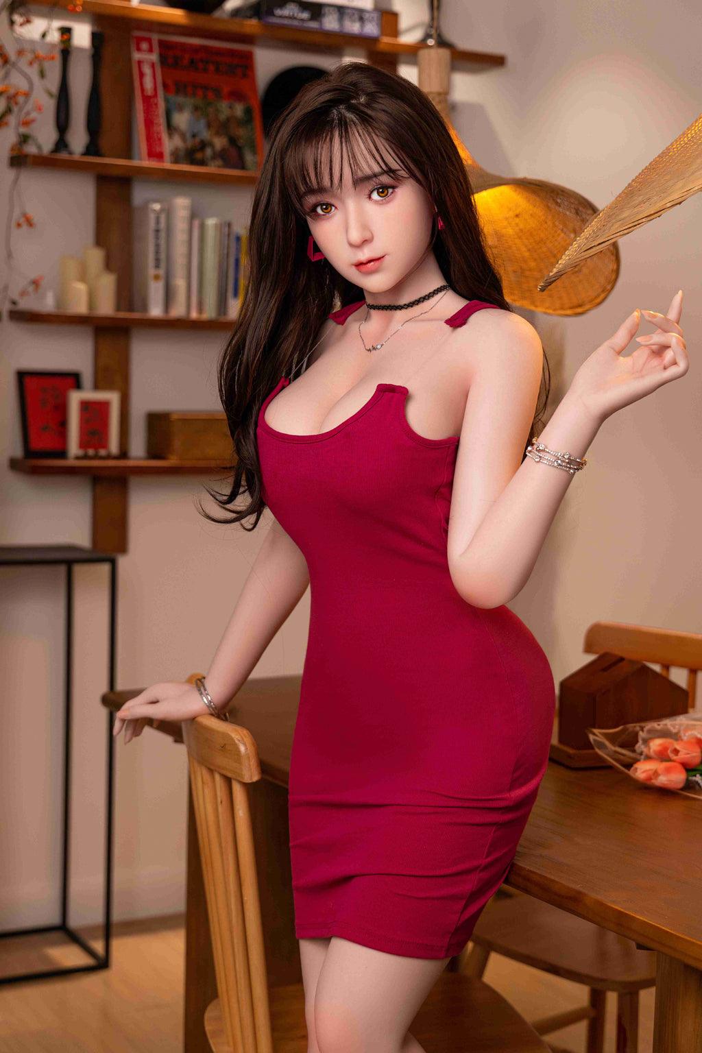 Caroline-Silicone Head Sex Doll-AiMi Doll