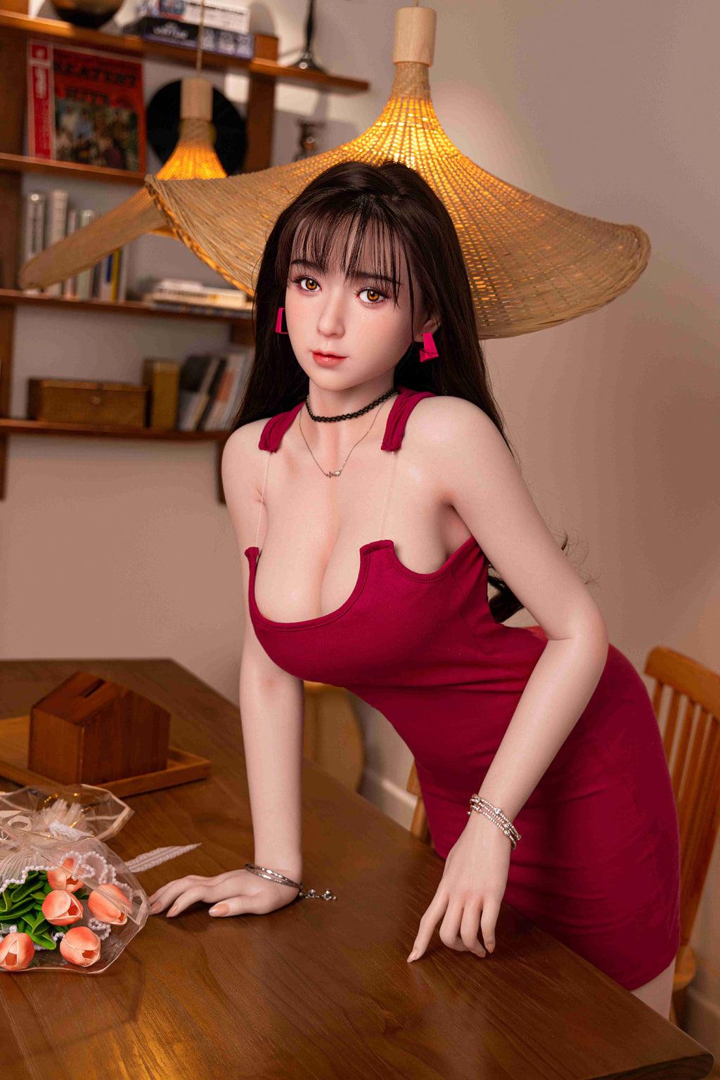 Caroline-Silicone Head Sex Doll-AiMi Doll
