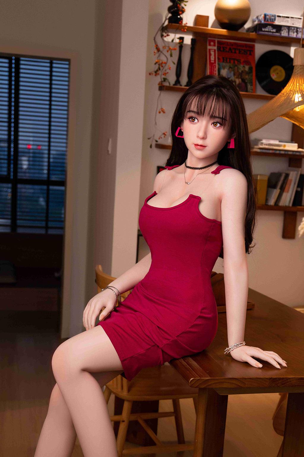 Caroline-Silicone Head Sex Doll-AiMi Doll